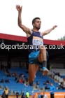 Matthew Burton (Kent) long jump, 2014 Sainsbury's British Championships. Photo: David T. Hewitson/Sports for All Pics